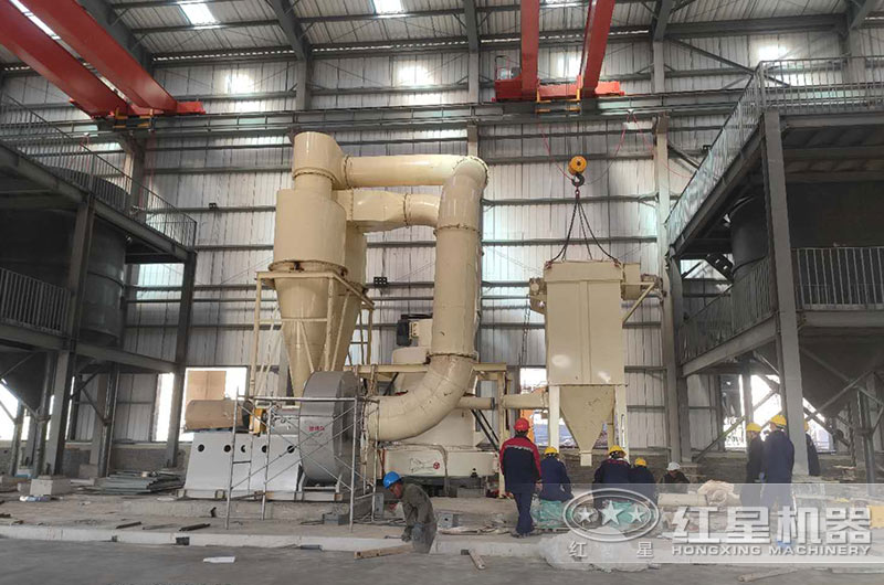 礦石磨粉要求100目，這臺雷蒙磨粉機剛好合適（附視頻、結(jié)構簡圖）